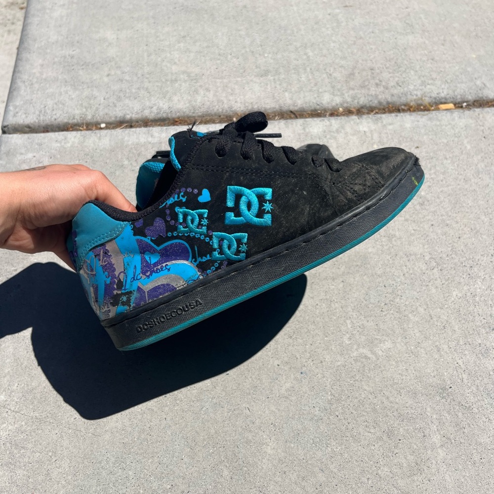 DC Black and Blue Sneakers